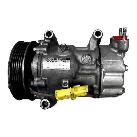 Compresseur Air Conditionne CITROEN C3 Ph2 2005-2010 [PRODUIT D'OCCASION]♻️9800821980