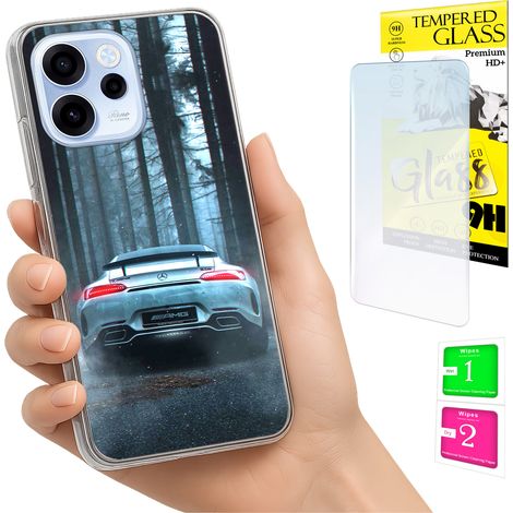 Schutzhülle für Oppo Reno 15F / 15F FS: Fotoschutzhülle, Rückseite + 9H-Glas (1/5)