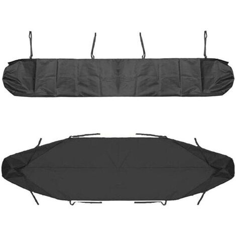 HOXILEELEO - Sac de protection de 4 m pour store banne, housse de protection anti-poussière pour store banne de terrasse, housse de rangement noire pour jardin et cour (1/5)