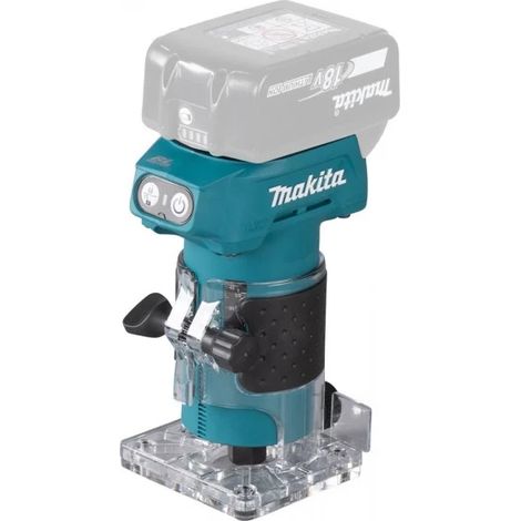 Makita DRT52ZJ Rifilatore fresatrice Brushless 18 V senza batterie