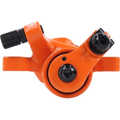 Convient aux freins à disque des scooters électriques F20, F25, F30 et F40, dispositif de frein à disque de roue arrière orange. (1/4)