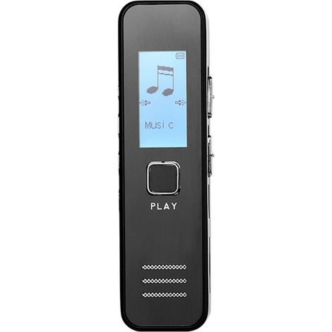 1 Enregistreur vocal, double microphone, HD 3072 kbps, 4552 heures, réduction de bruit, pour cours et réunions (1/5)