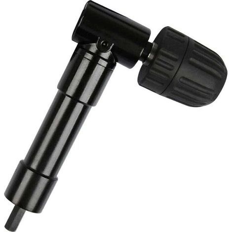 Perceuse à angle droit foret à angle de conversion perceuse à angle de 90 degrés perceuse électrique à angle droit à 90 degrés mandrin en plastique d'angle (1/4)