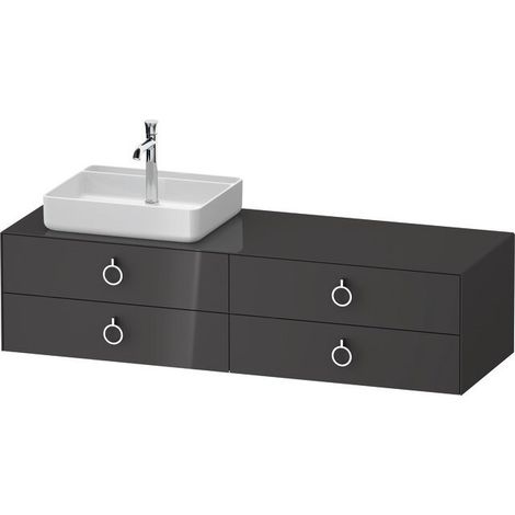 DURAVIT WT4995LH1H10000 Console WTU murale White Tulip 550x16