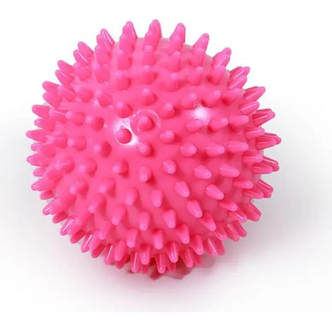 1 balle de massage corporelle colorée en PVC à picots pour massage des tissus profonds, massage du dos, massage des pieds, soulagement de la douleur et relaxation musculaire00173-AquaForge