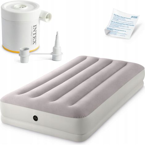 [NEUWERTIG] B-Ware Intex Single (Twin) Dura-Beam Prestige Mid-Rise Airbed W/ USB150 Pump - 64177 (1/2)