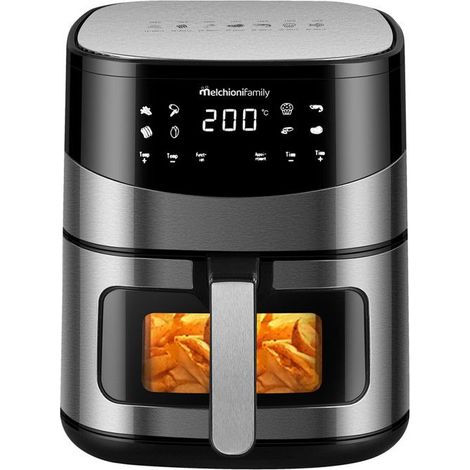 Freidora de aire Melchioni olivia 2000W 6.5LT