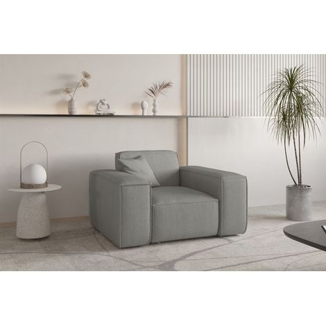 Sessel Designersessel CELES PREMIUM in Stoff Scala Grau (1/5)
