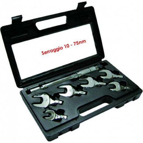 KIT SET CHIAVI DINAMOMETRICA mm 17, 19, 22, 24, 27 e 29 CLIMATIZZATORI