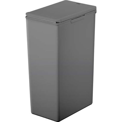 EKO - Poubelle touch Morandi 40 litres - Plastic - gris