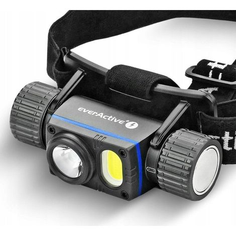 Acv HL-2000R lampe frontale LED noire 2000 lumens