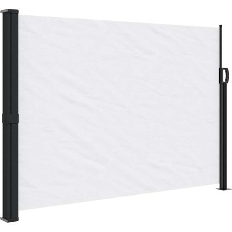Maison Exclusive - Tenda da Sole Laterale Retrattile Bianco 140x600 cm (1/5)