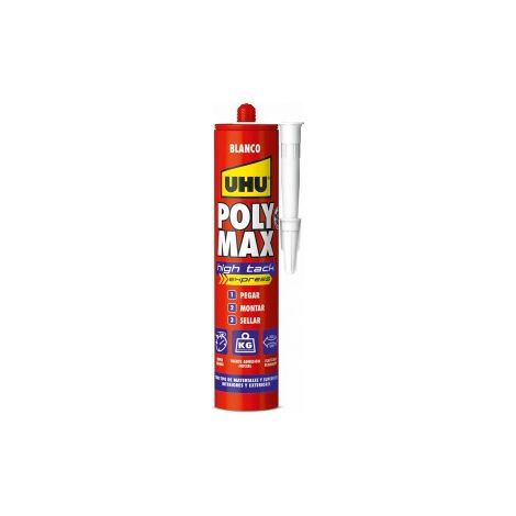 Uhu poly max high tack® express white 40% 440g ref. 7000131