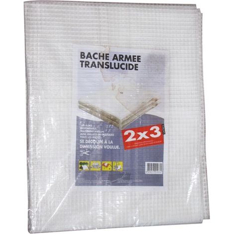 Transparenter Tarnschirm Armee 2x3m - Corderie Tournonaise