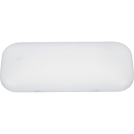 Boule lumineuse LED ovale pour camping-cars, lumière blanc chaud, 12V 500LM 3000K, pour camions, remorques, bateaux, avec interrupteur. (1/5)