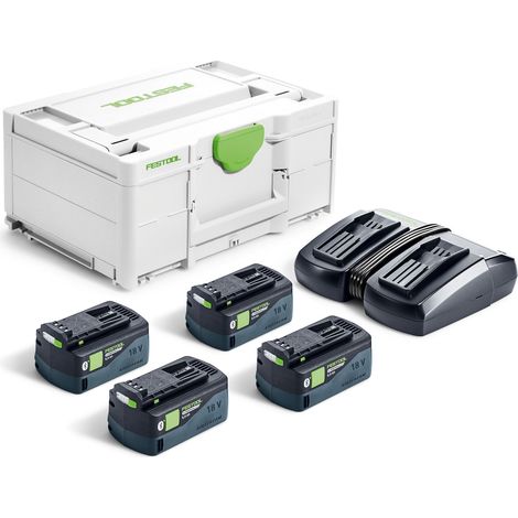 Festool Set SYS 18V 4xHP5,0/TCL6DUO 578681 (1/4)