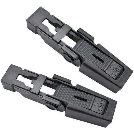 Pompes Lave-Glace Essuie-Glace 2 Pièces Avant Bras D'essuie-Glace Clip De Fixation Clips De Retenue