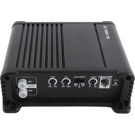 Adecuado para amplificador mono universal para coche de 500 W y 2 Ω/4 Ω.