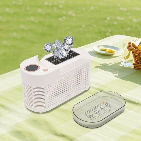 Eismaschine für Arbeitstisch mit 8 Fächern Mini Eismaschine Kleine Eismaschine praktisch (1/5)