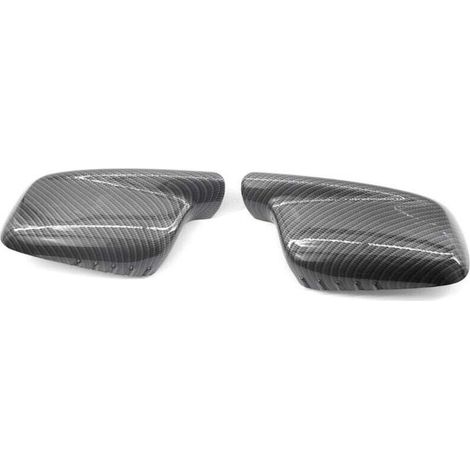 Coque de rétroviseur latéral en fibre de carbone pour (1/4)