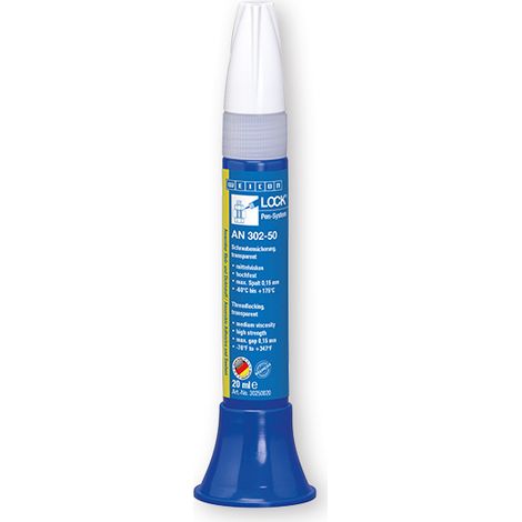 Schrauben- und Stehbolzensicherung WEICONLOCK AN 302-50 transparent 20 ml