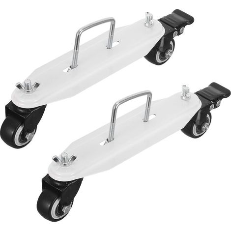 Lot de 2 roulettes pour radiateur électrique chauffage (1/5)