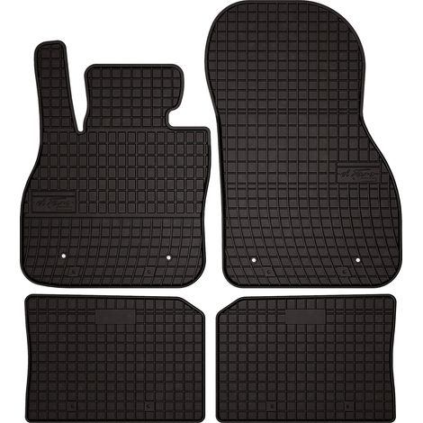 Tapis de sol en caoutchouc pour : Mini Countryman R60 hatchback (2010-2017) - noirs, sur mesure