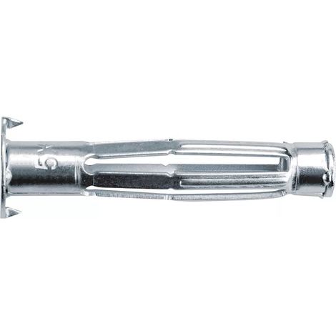 Cheville Molly métallique à expansion pour corps creux sans vis 5x65 - Boîte de 50