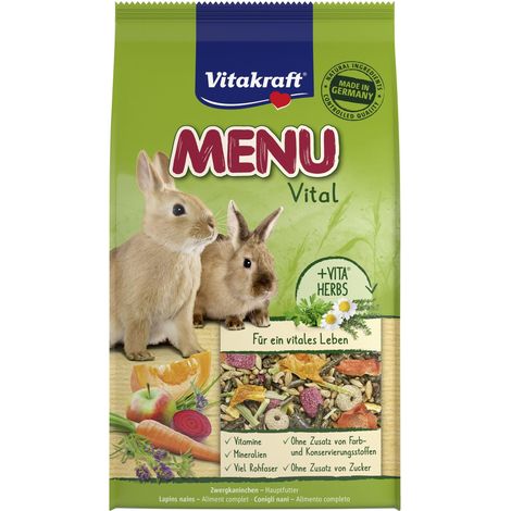Alimento per Conigli Vitakraft Menu 1 kg (1/2)