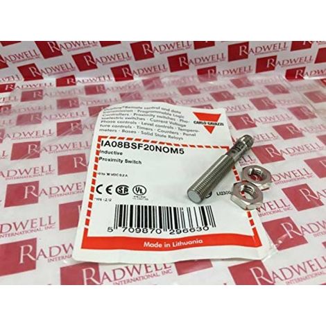 Carlo gavazzi sensore di prossimita' induttivi m8-npn-na-sn2mm-tot.sch.ott.nich-co
