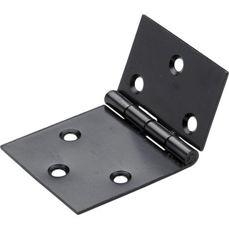 Cerniera in acciaio per mobili, HETTICH, 50 x 85 mm, nera HETTICH