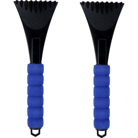 2Pcs Car Defroster Snow Shovel Winter Supplies Car Windshield Scraper Car Ice Shovel Car Window Squeegee Snow Brush for Car