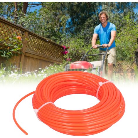 Hochfeste 2,7 mm x 15 m runde Nylon-Rasentrimmerschnur (1/5)
