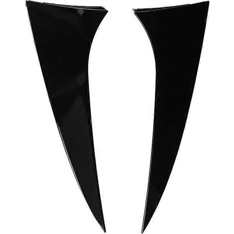 Seitenflügelspoiler für Hyundai iX35 (2010–2017), glänzend schwarz lackiert