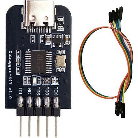 Depurador/Descargador JTAG para FPGA Xilinx basado en CH347 USB 2.0 de 60 MHz. Compatible con Vivado/puerto serie. (1/5)