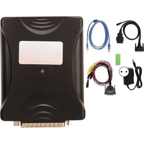 Outil de diagnostic automobile SM2 PRO J2534 67 en 1 pour la programmation de puces ECU, avec connecteur standard européen et configuration complète. (1/5)