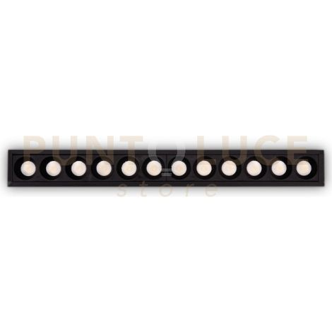 LIKA SLIM INCASSO LED SMD Alimentatore ONOFF incluso 20 W 32° 1800 lm 2700 K NERO