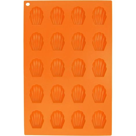 Cortador de galletas de silicona naranja SILLINIE (1/5)
