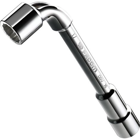 Clé à pipe 20mm débouchée forgée 12 pans x 6 pans métrique - Facom
