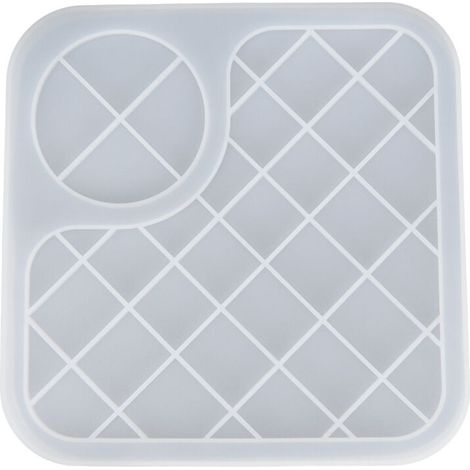 Moule en Silicone Transparent pour Résine Époxy DIY - Plateau à Gouttes pour Décoration et Pâtisserie (1/5)