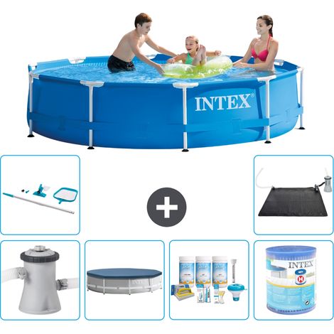 Intex Piscine Tubulaire Ronde - 305x76 cm - 7-pièces S31634 (1/5)