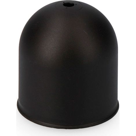EDM – Tulipe noire pour suspension d'éclairage – Rosace de plafond ø7,5cm – Pour espaces confinés – Installation facile (1/3)