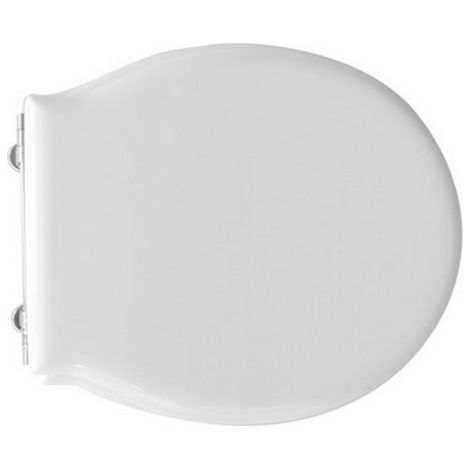 DianHydro sie'ge de toilette pour remplacement de sie'ge de toilette en bois blanc Esedra Poing
