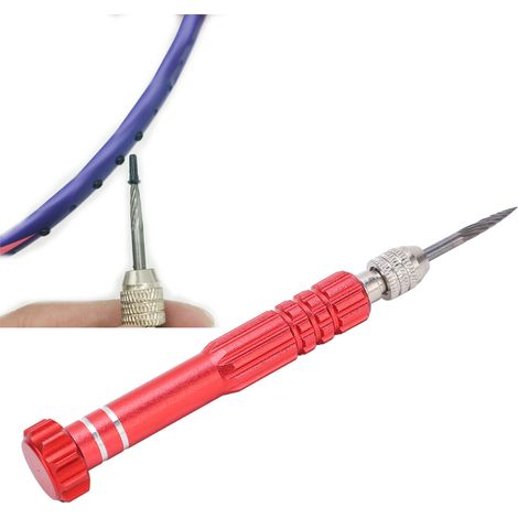 Outil de remplacement de grommets pour raquette de badminton en acier inoxydable