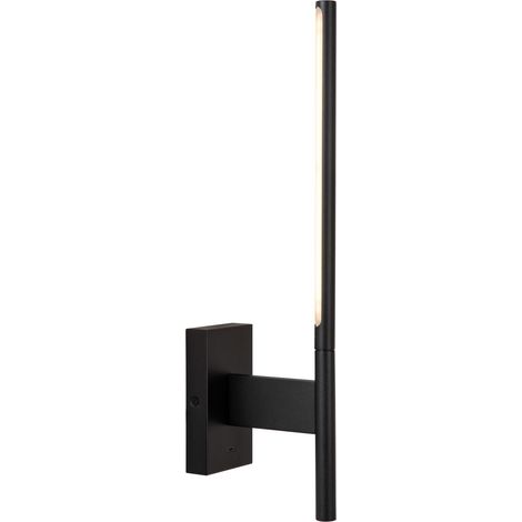 Lampe murale de conception Finan avec point de charge USB noir - 68210/06/30 (1/2)