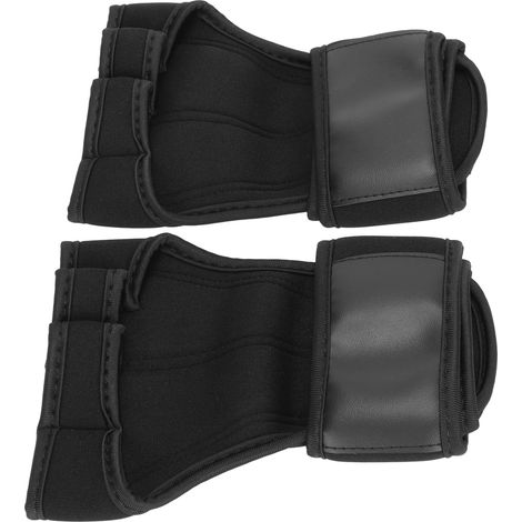 Lot de 2 gants de musculation ventilés, antidérapants, avec protection de la paume et support du poignet pour le fitness. (1/5)