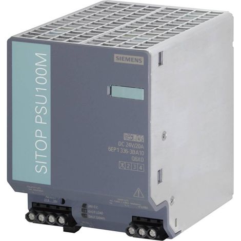 Siemens 6EP1336-3BA10 fuente de alimentación carril DIN 480 W