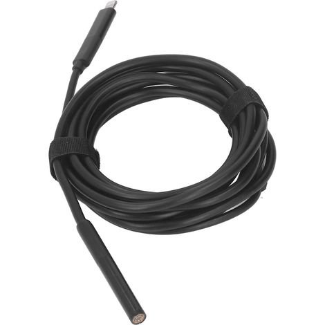 Endoscope HD à lentille unique pour canalisations, 30 images/seconde, résolution 1920 x 1440, étanchéité IP67, compatible avec les smartphones Android. (1/5)
