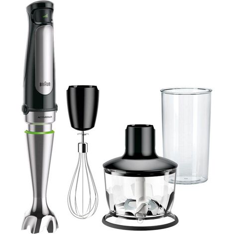 Braun MultiQuick 7 MQ7035X mixeur plongeant noir acier (1/5)