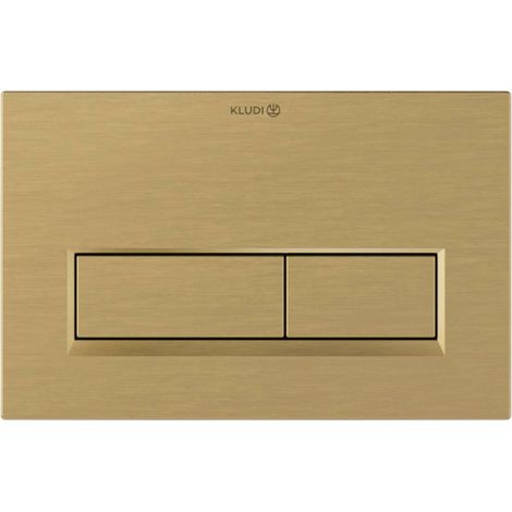 Kludi Unifix - Plaque de déclenchement, or brossé 32PP01N0 (1/2)